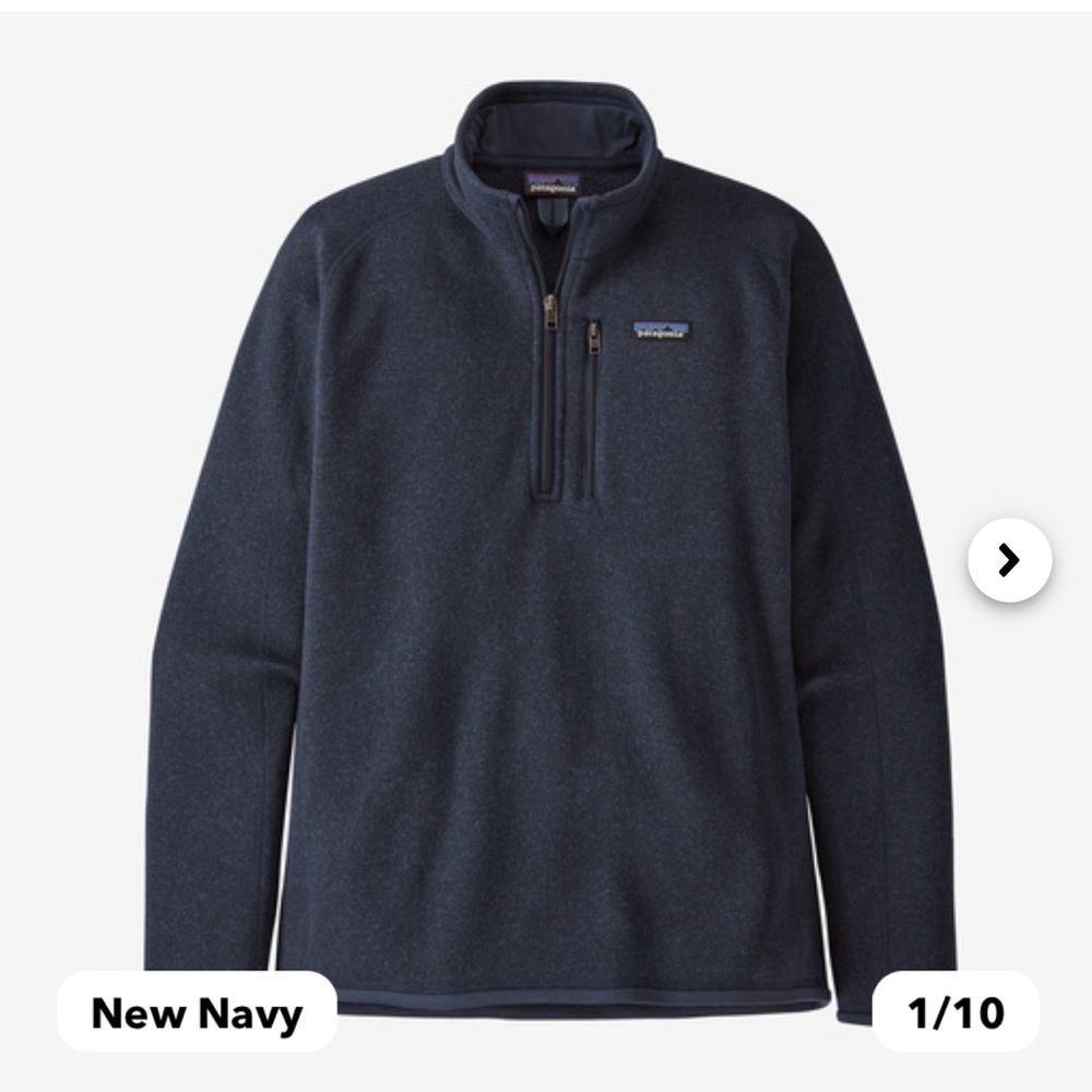 Patagonia Better Sweater 1/4 Zip Medium